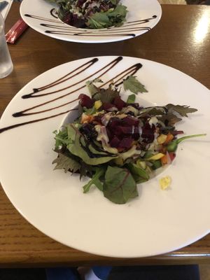 Salad  at Madigan's in Inishmor