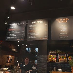 Menu Dec 2019 at my indigo - Auerspergstrasse in Salzburg