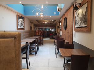 Interior at Restaurant de La Place in Yverdon-les-bains