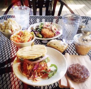 Delicious lunch.  at Sunflower Cafe in Nashville