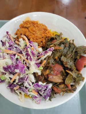 Hot Chik'n Bowl at Sunflower Cafe in Nashville