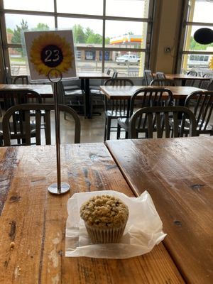 Blueberry Crumble Muffin at Sunflower Cafe in Nashville
