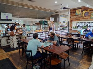 The cafe on a Monday afternoon😄  at Sunflower Cafe in Nashville