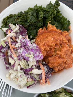 Hot Chik’n Bowl  at Sunflower Cafe in Nashville