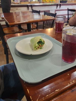 Chickn Cesar Wrap at Sunflower Cafe in Nashville