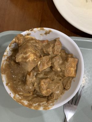 Tahini ginger tofu  at Sunflower Cafe in Nashville