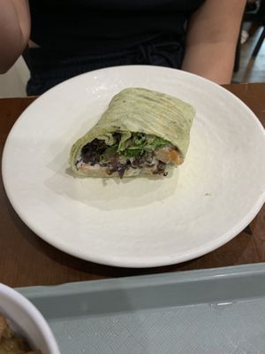 Chik’n bacon wrap  at Sunflower Cafe in Nashville