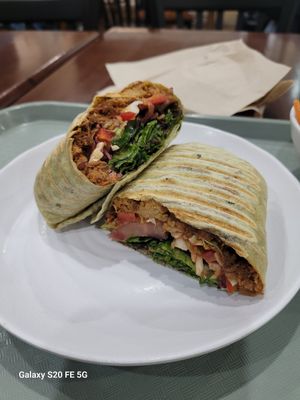 Famous BBQ Wrap at Sunflower Cafe in Nashville