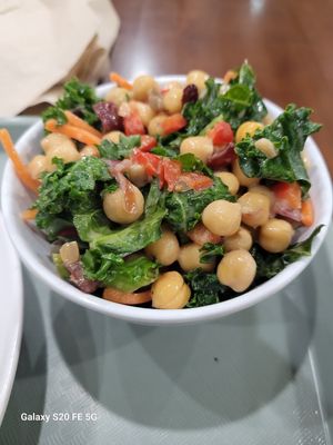 Citrus kale salad at Sunflower Cafe in Nashville