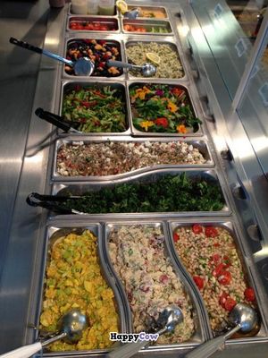 So many delicious food choices at Sunflower Cafe! at Sunflower Cafe in Nashville