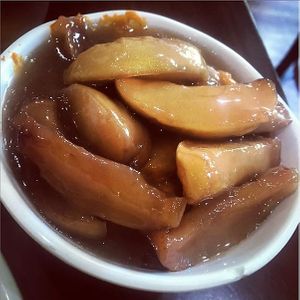 caramelized apples at Sunflower Cafe in Nashville