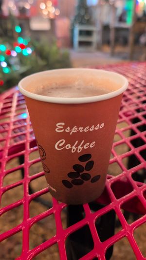 Indian chai (coconut milk) at Gourmet Garden Indian Restaurant in St Augustine