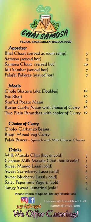  at Chai Samosa in Auburndale