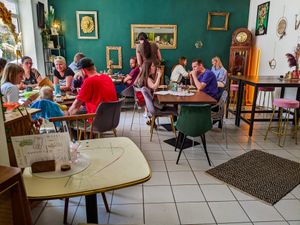 Inside of Rockin Delicious Cafe und Concept Store at Rockin Delicious Cafe und Concept Store in Kronach
