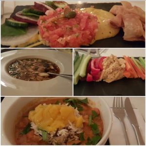 My full meal at Veg Deli, everything was marvelous and the pumpkin curry is my favorite. at VEG Deli in Warsaw