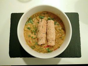 curry at VEG Deli in Warsaw