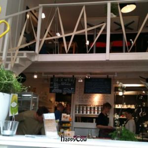 inside at VEG Deli in Warsaw