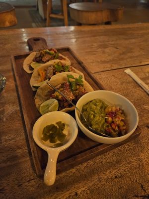 Tempe tacos at Seaesta Komodo Hostel & Hotel in 