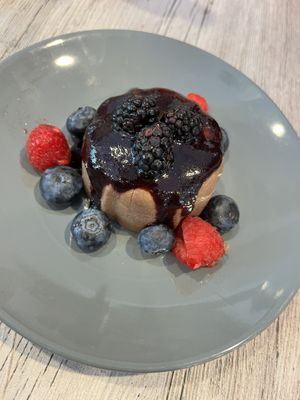 Vegan Chocolate Panna Cotta  at Hound and Harvest in Huntsville