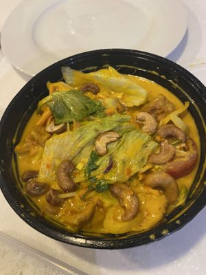 Satay tofu salad - really not a salad  at Thai Terrace in Rolleston