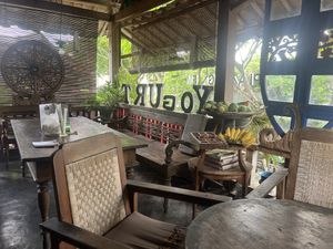   at Water Castle Cafe in Yogyakarta