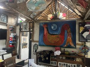   at Water Castle Cafe in Yogyakarta