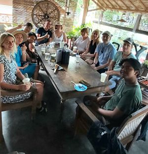  at Water Castle Cafe in Yogyakarta