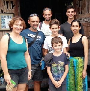  at Water Castle Cafe in Yogyakarta