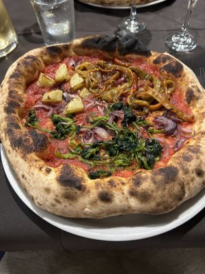 Is this the best pizza ever? The fact that you can ask this question makes it a must try!  at CasaMatta in Noto
