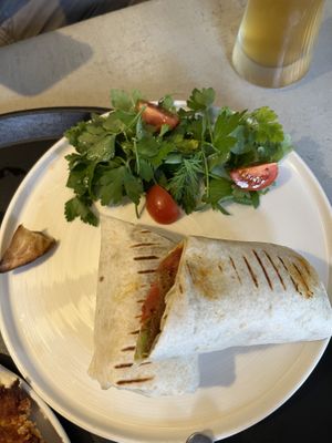 Sucuk wrap  at OMM INN Hotel in Eskisehir