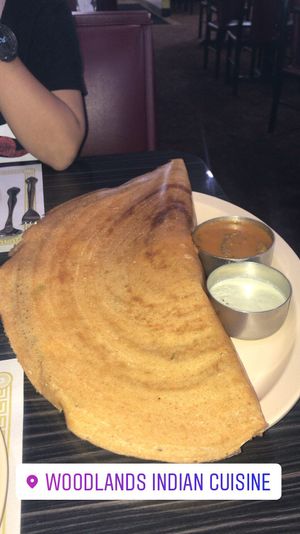 Masala dosa!!  at Woodlands in Orlando