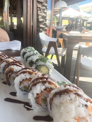 Vegan Sushi & Vegan Tempura  at NoSoloÁgua in Portimao