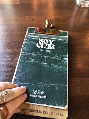 Menu   at Soy Club in Stuttgart