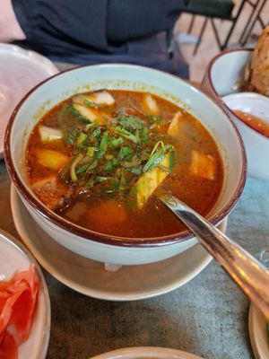 Sweet Sour Soup at Soy Club in Stuttgart