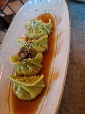 Vegan Dumplings at Soy Club in Stuttgart