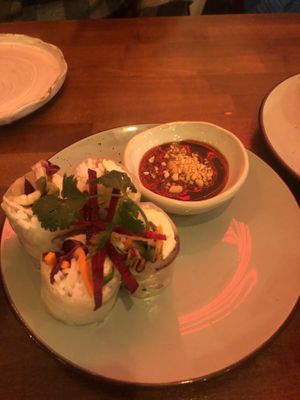 summer rolls   at Soy Club in Stuttgart