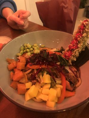 Udon bowl   at Soy Club in Stuttgart