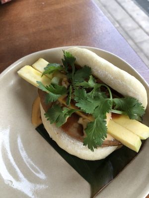 Boa with soy patty   at Soy Club in Stuttgart