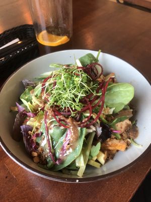 Rice noodle bowl   at Soy Club in Stuttgart