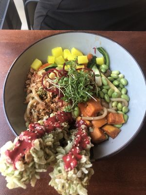 Udon bowl   at Soy Club in Stuttgart