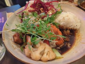 The main is unfortunately too salty at Soy Club in Stuttgart