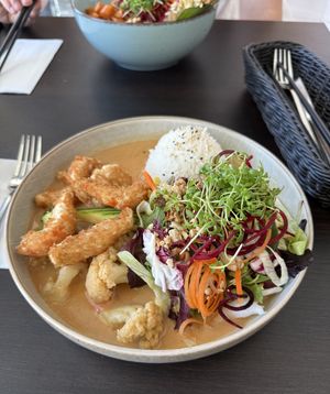 41 Sot Lac mit veganen Garnelen  at Soy Club in Stuttgart