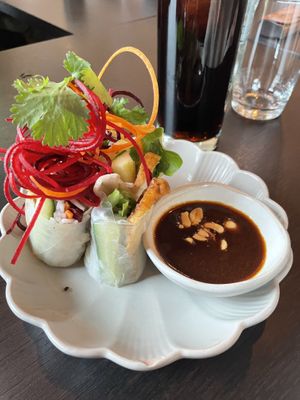 Summer rolls   at Soy Club in Stuttgart