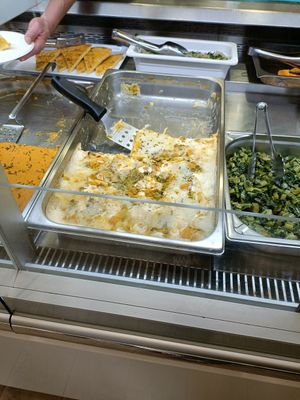 More of the food counter at Cuore Verde in Milan