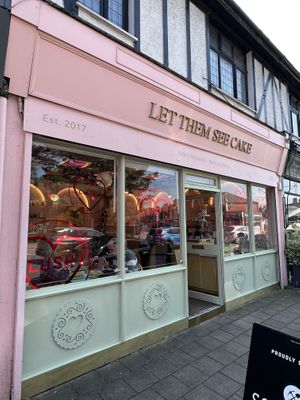 Outside   at Let Them See Cake in Cardiff