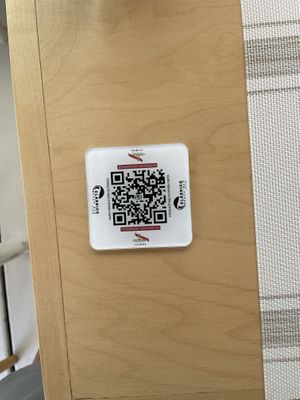 Menu on QR code (has English option )  at Classico Beach Bar by Olivier in Trafaria