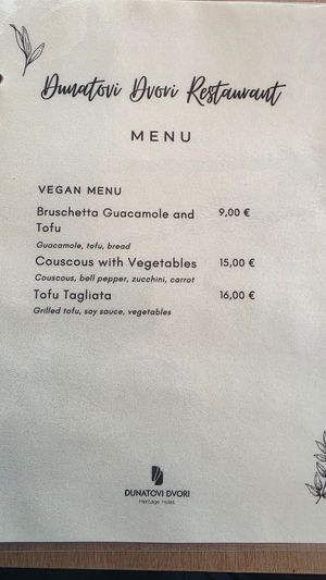 Very happy with this choice at Dunatovi Dvori Heritage Hotel in Preko