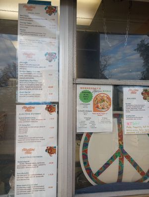 Menu April 2024 at Alkaline Allie in Cincinnati