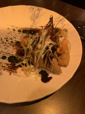 Vegetable Samosa  at Daata Glasthule in Dublin