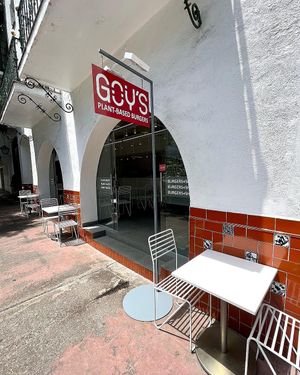  at Goy's Plant-Based Burgers - Polanco in Mexico City